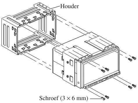 PIONEER AVIC-HD3 - - Verwijder de houder. - 1
