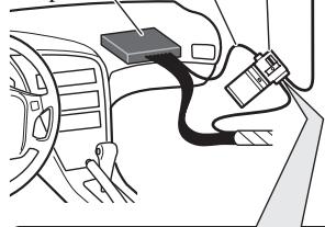PIONEER AVIC-HD3 - Connecting the power cord (2) - 1