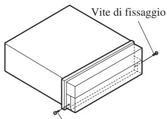 PIONEER AVIC-X1 - Fissaggio del pannello frontale - 1