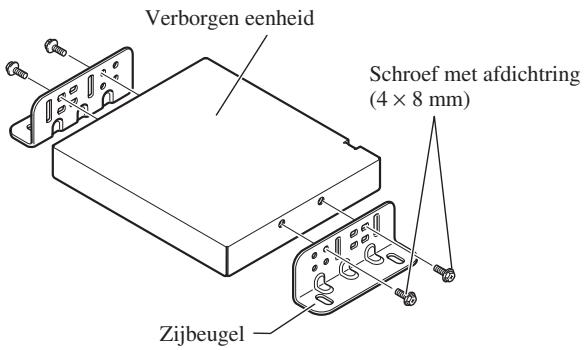PIONEER AVIC-X1 - Verbind de zijbeugels met de verborgen eenheid. - 2