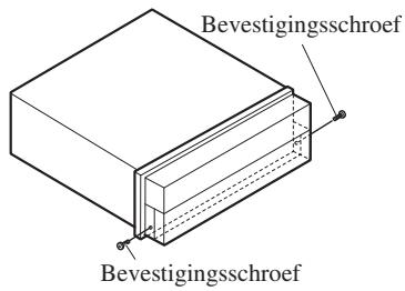 PIONEER AVIC-X1 - - Bevestig, na het verwijderen van het voorpaneel, m.b.v. bevestigingsschroeven het voorpaneel op het apparaat. - 1