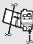 PIONEER AVIC-X1 - Branchement du cordon d'alimentation (2) - 2