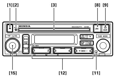 PIONEER DEH-M6156ZH - OPERAZIONI FONDAMENTALI - 1