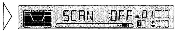 SCAN OFF DIS01 MODE ON OFF