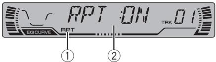 RPT ON TRK EQCURVE RPT ① ②