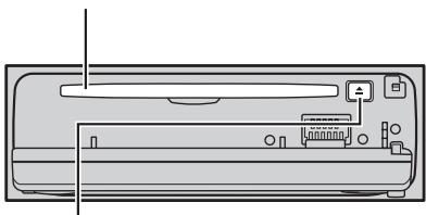 PIONEER DEH-P3500MP - Führen Sie eine CD-ROM in den CD-La-deschacht ein. - 1