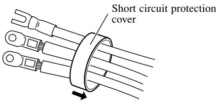 Short circuit protection cover