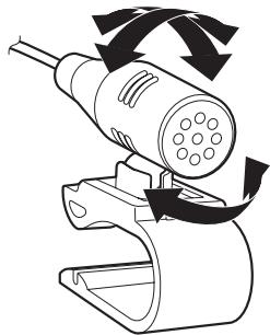 PIONEER AVIC-F910BT - Réglage de l'angle du microphone - 1