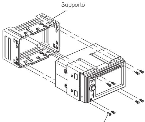 PIONEER AVIC-F910BT - Rimuovere il supporto. - 1