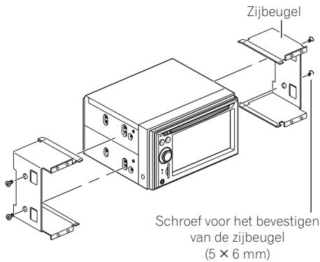 PIONEER AVIC-F910BT - Verwijder de bijbeugels. - 1