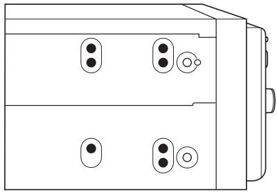 PIONEER AVIC-F910BT - Navigationsgerät an den vorinstallierten Radio-Montagebügeln anbringen. - 1
