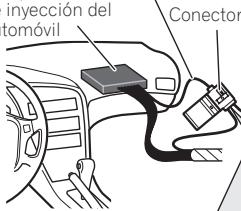 PIONEER AVIC-F910BT - Conexión del cable de alimentación (2) - 1