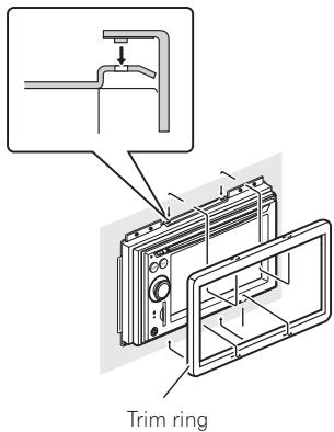 PIONEER AVIC-F910BT - Install the holder into the dashboard. - 3