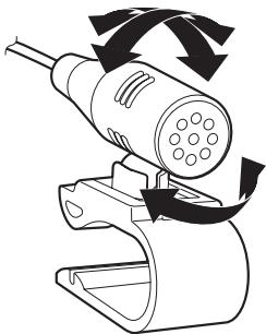 PIONEER AVIC-F910BT - Adjusting the microphone angle - 1
