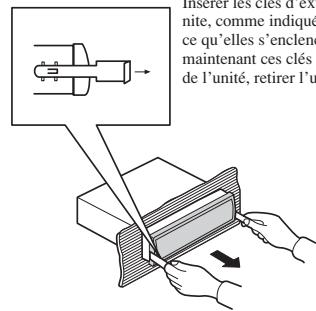 PIONEER DEH-P980BT - Dépose de l'unite (Fig. 6) (Fig. 7) - 2
