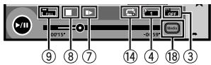 PIONEER AVH-X7500BT - Touch panel keys - 3