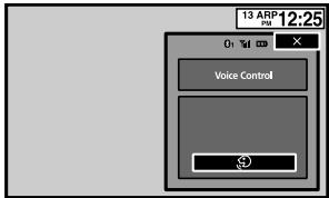 PIONEER AVH-X7500BT - Touch the voice control key. - 1
