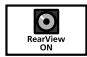 PIONEER AVH-X7500BT - Using the rear view key to display the rear view - 1