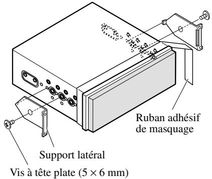 PIONEER AVH-P5700DVD - Décidez où placer les supports latéraux. (Fig. 15) - 1