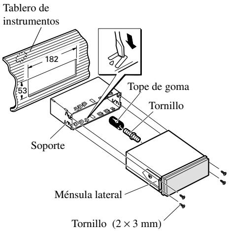 PIONEER AVH-P5700DVD - Instale la unidad en el tablero de instrumentos. (Fig. 16) - 1
