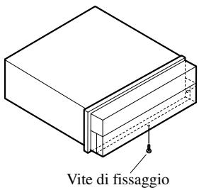 PIONEER AVH-P5700DVD - Fissaggio del pannello frontale - 1
