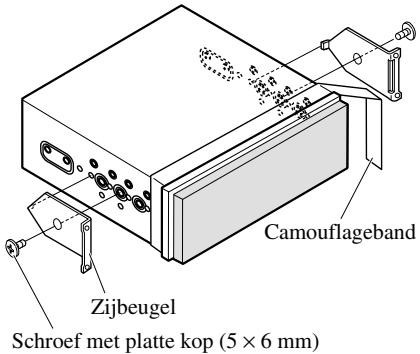 PIONEER AVH-P5700DVD - Bepaal de positie van de zijbeugels. (Afb. 15) - 1