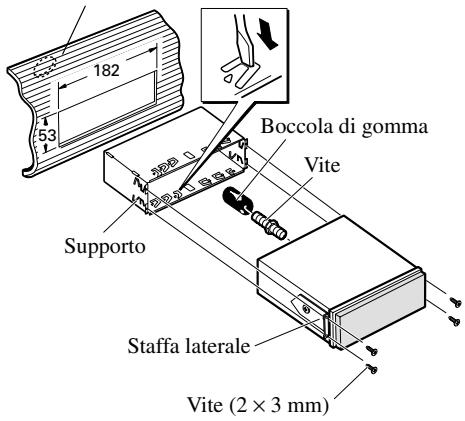 PIONEER AVH-P5700DVD - Installazione dell'unità nel cruscotto. (Fig. 16) - 1