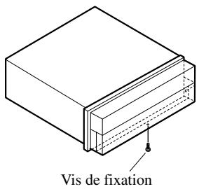 PIONEER AVH-P5700DVD - Fixation du panneau avant - 1