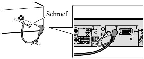 PIONEER AVH-P5700DVD - Sluit de optische kabel en de aarddraad aan op het hoofdtoestel. (Afb. 7) - 1