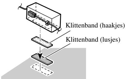 PIONEER AVH-P5700DVD - - Wanneer u de optische kabelaansluitkast installeer met klittenband. (Afb. 9) - 1