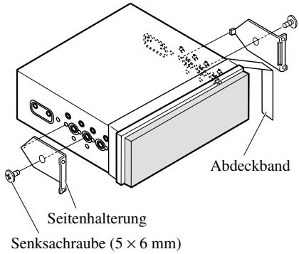 PIONEER AVH-P5700DVD - Bestimmen Sie die Position der Seitenhalterungen. (Abb. 15) - 1