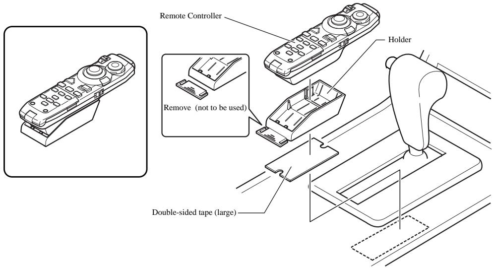 PIONEER AVIC-8DVD - When attaching horizontally - 1