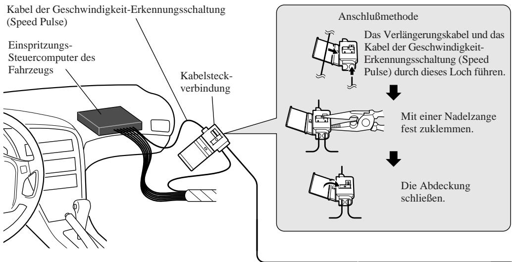 PIONEER AVIC-8DVD - Anschluß des Betriebsstromkabels (1) - 1