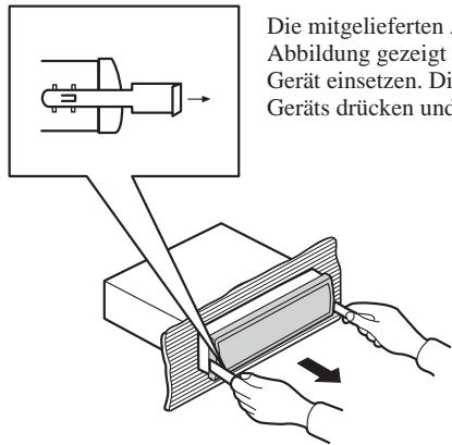 PIONEER AVIC-8DVD - Ausbau der Einheit - 1