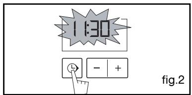 SAUTER SFP701BI - • How to change the time - 2