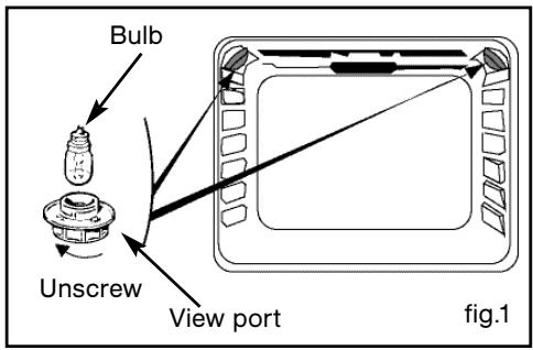 SAUTER SFP701BI - • CHANGING THE BULB - 1