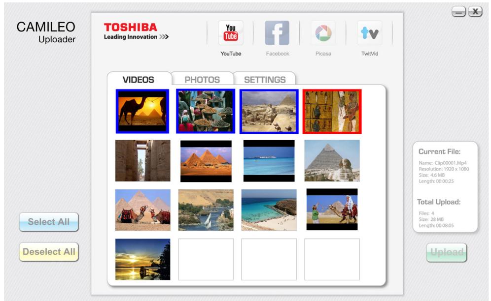 TOSHIBA Z100,  CAMILEO Z100 - Remarque - 1