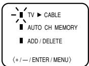TOSHIBA 19A24 - Selection tv/cable - 5