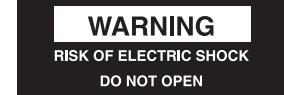 TOSHIBA 19A24 - WARNING - 2