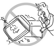 TOSHIBA 19A24 - DANGER: RISK OF SERIOUS PERSONAL INJURY, DEATH, OR EQUIPMENT DAMAGE! Never place the TV on - 3