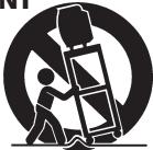 TOSHIBA 19A24 - DANGER: RISK OF SERIOUS PERSONAL INJURY, DEATH, OR EQUIPMENT DAMAGE! Never place the TV on - 1