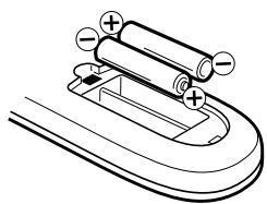TOSHIBA 19A24 - HOW TO INSTALL BATTERIES - 2
