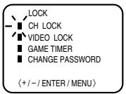 TOSHIBA 19A24 - Pour utiliser le MENU LOCK - 1
