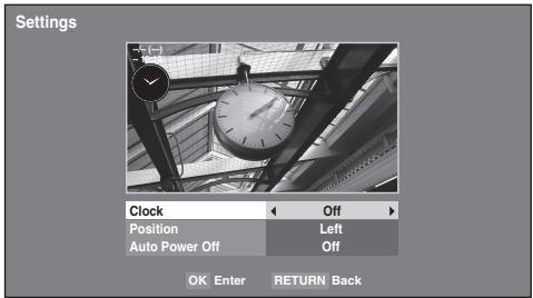 TOSHIBA RV-743 - Settings - 1