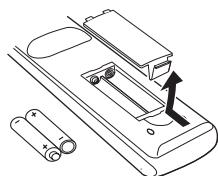 TOSHIBA RV-743 - Inserting batteries and effective range - 1