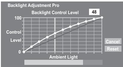 TOSHIBA RV-743 - Auto Brightness Sensor Settings - 1