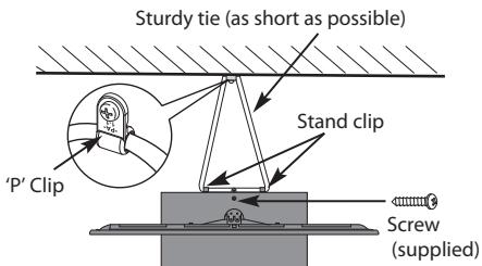 TOSHIBA UL863 - When using a Wall Bracket - 2
