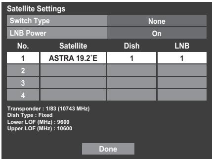 TOSHIBA UL863 - To add a satellite: - 5