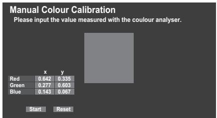 TOSHIBA UL863 - Manual Colour Calibration - 1
