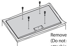 TOSHIBA UL863 - When using a Wall Bracket - 3